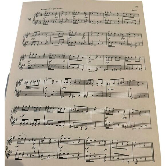 Sheet Music Rubank Advanced Method Cornet Trumpet Volume 1 Modernistic Rhythms - Picture 7 of 11